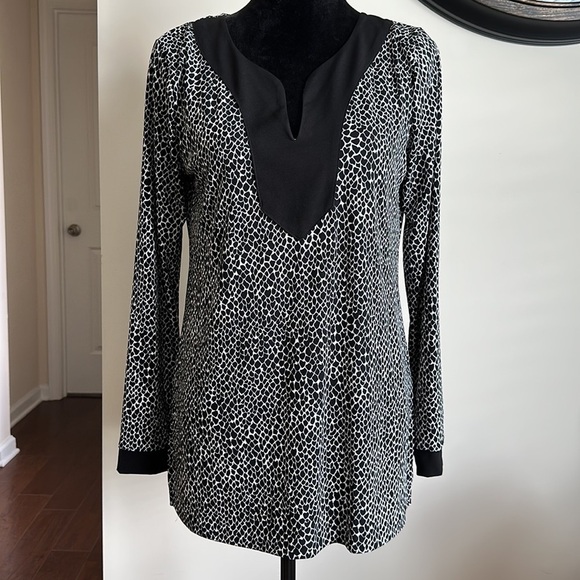 Michael Kors Animal Print Blouse - Picture 1 of 9